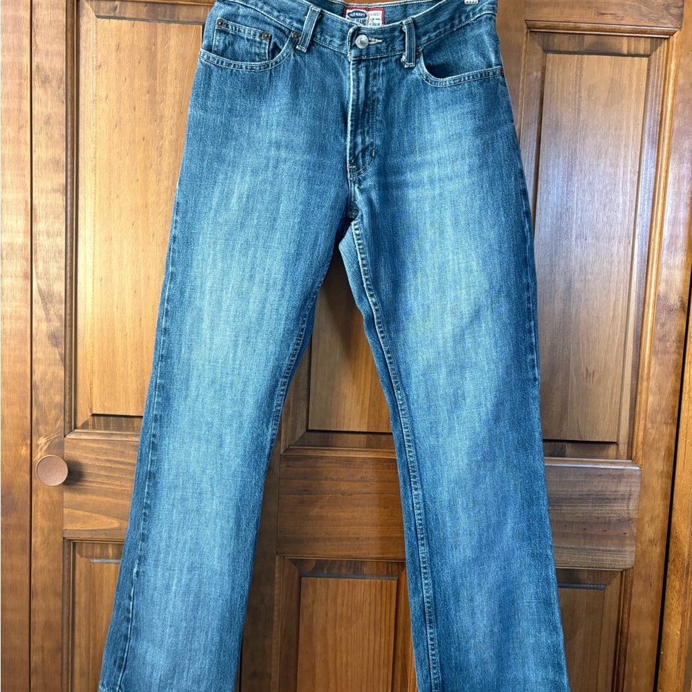 Vintage Old Navy Women’s Straight Leg Blue Jeans